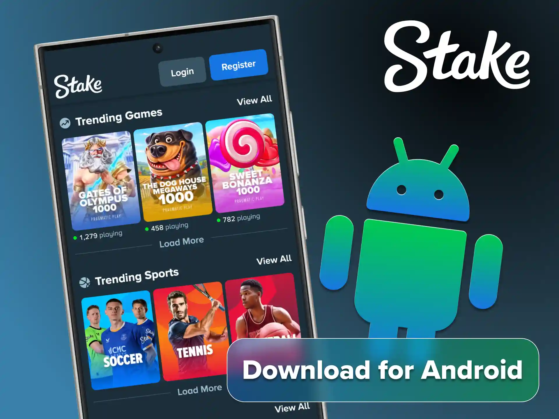 Learn how to download Stake app for free for your Android devices.