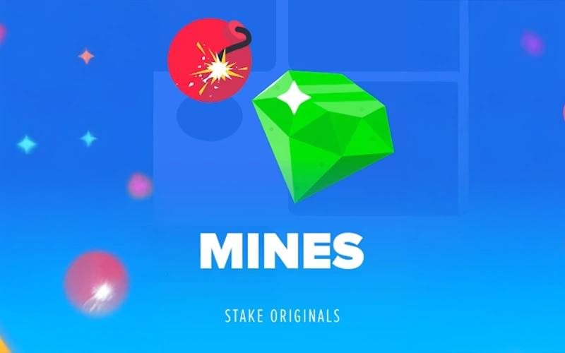 Find Mines game at Stake Originals section and start playing.